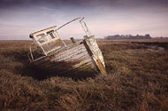 Thornham Beached Boat